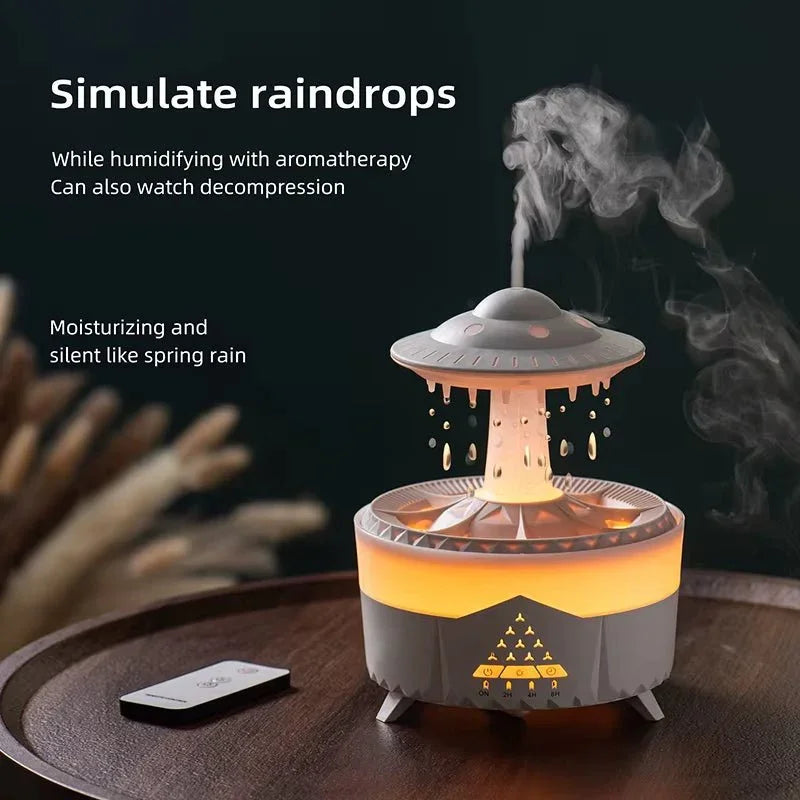 LED Aroma Diffuser - Raindrop ✨ - Vital vibes