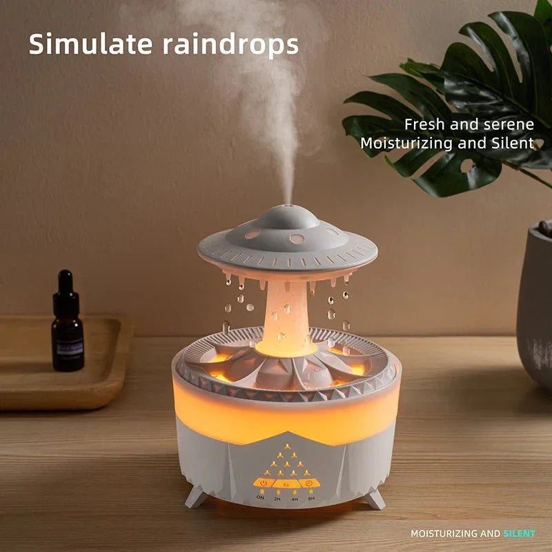 LED Aroma Diffuser - Raindrop ✨ - Vital vibes