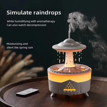 LED Aroma Diffuser - Raindrop ✨ - Vital vibes